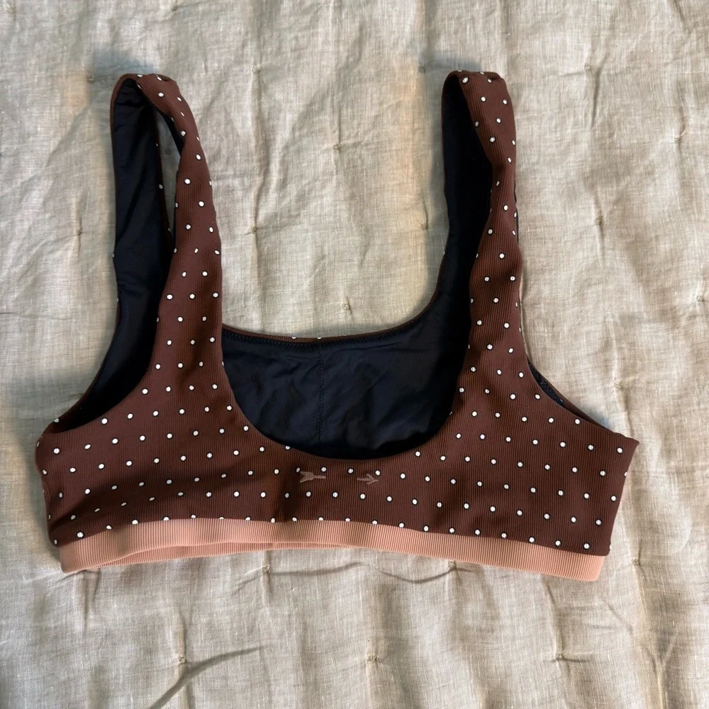 THE UPSIDE maho harlow bra in polka dots Size 8